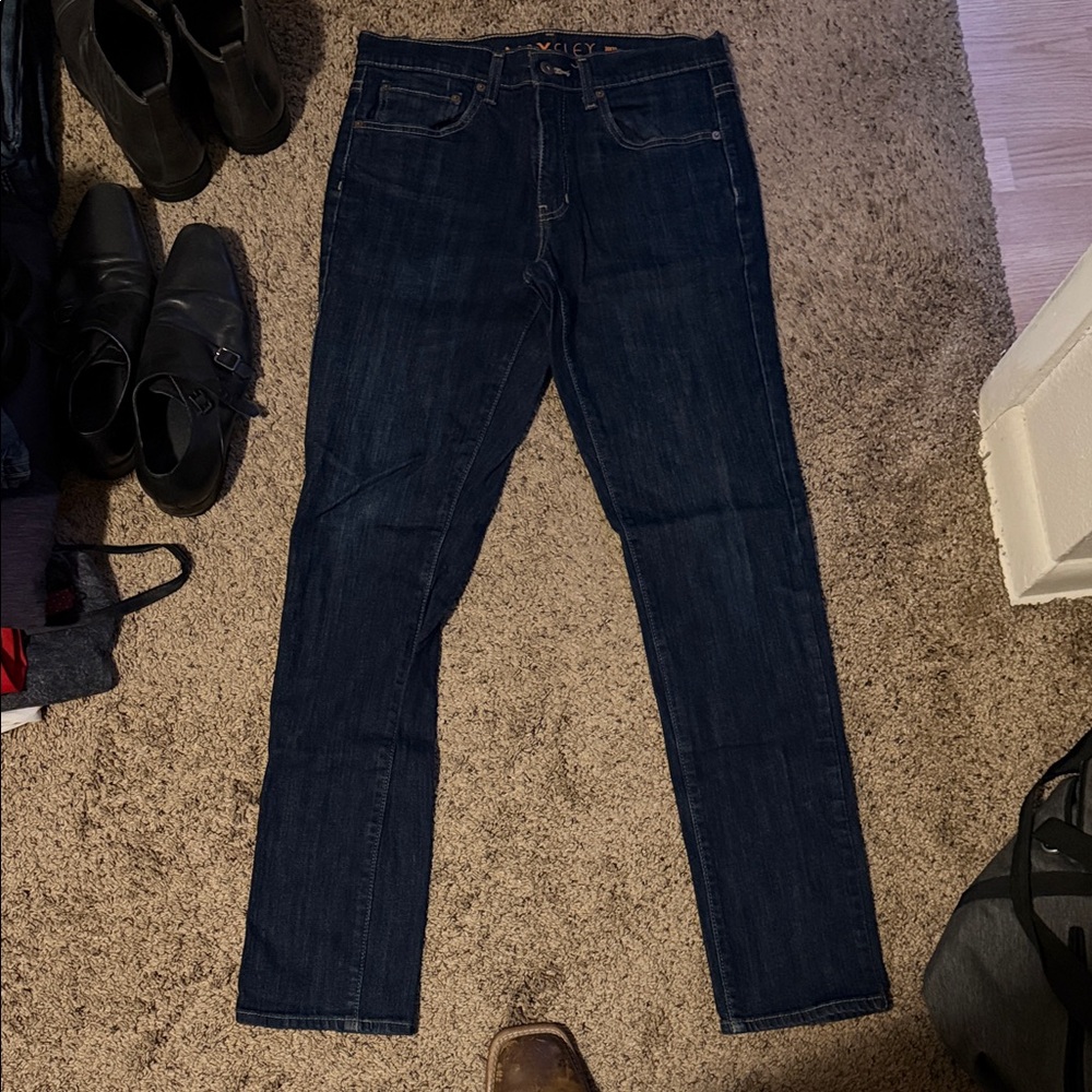 Urban Pipeline Men's Max Flex Dark Indigo slim fit Straight leg Jeans